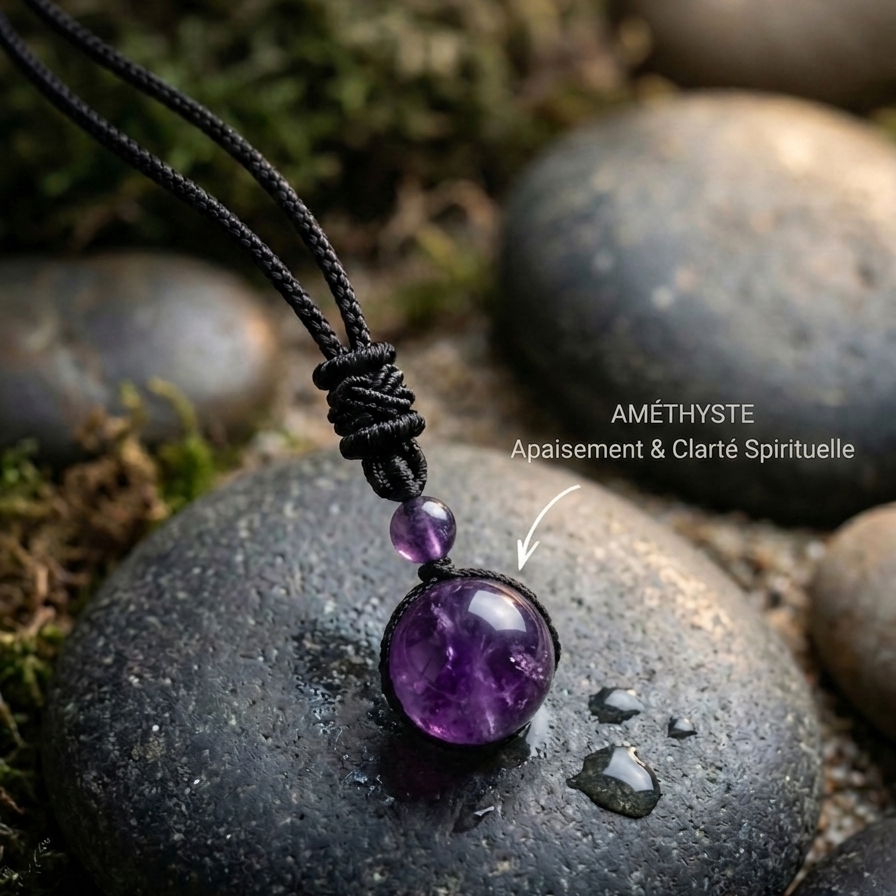 Collier Pierre Naturelle , Choisissez votre pierre, portez votre force.