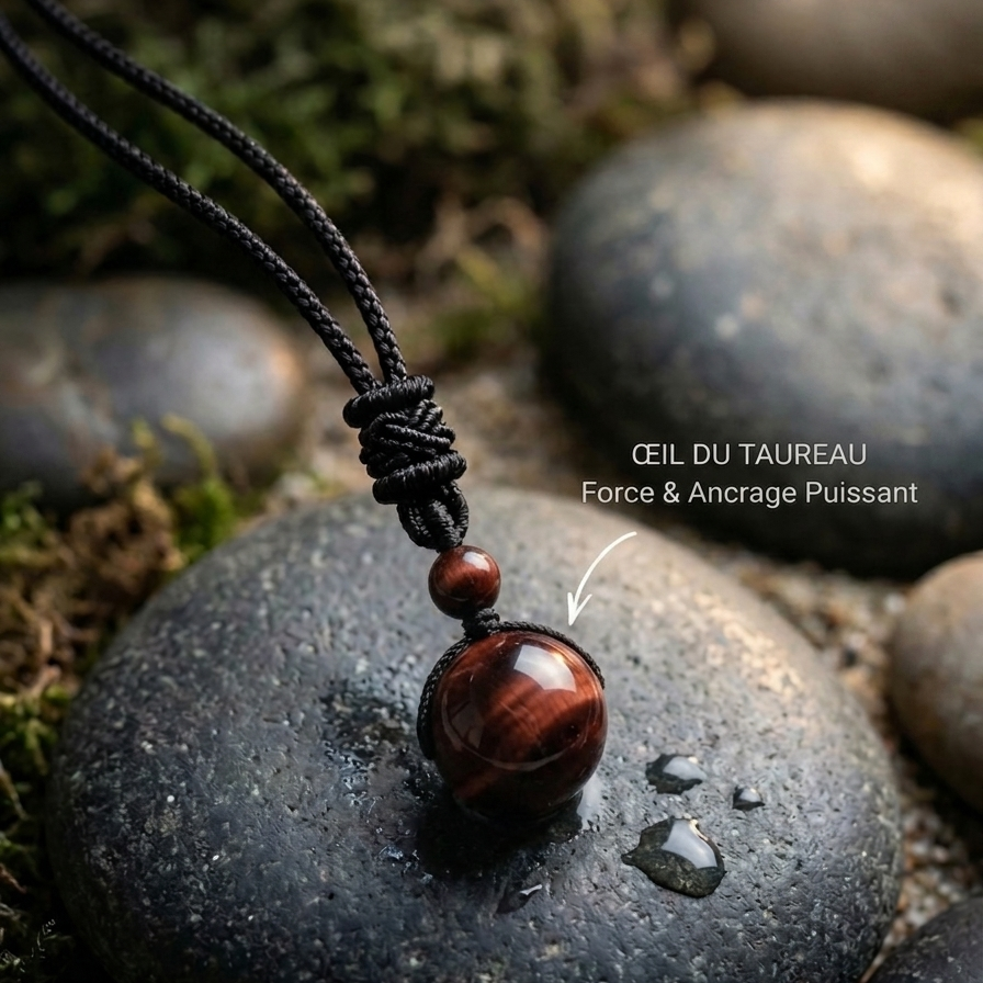 Collier Pierre Naturelle , Choisissez votre pierre, portez votre force.
